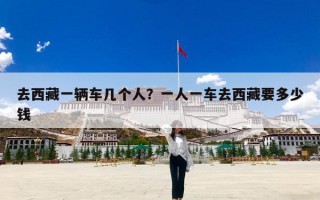 去西藏一辆车几个人？一人一车去西藏要多少钱