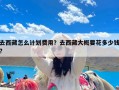 去西藏怎么计划费用？去西藏大概要花多少钱?