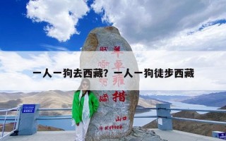 一人一狗去西藏？一人一狗徒步西藏