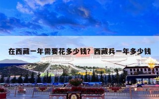 在西藏一年需要花多少钱？西藏兵一年多少钱