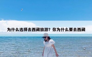 为什么选择去西藏旅游？你为什么要去西藏