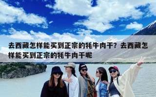 去西藏怎样能买到正宗的牦牛肉干？去西藏怎样能买到正宗的牦牛肉干呢