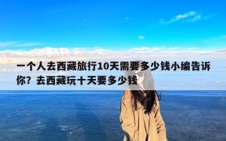 一个人去西藏旅行10天需要多少钱小编告诉你？去西藏玩十天要多少钱
