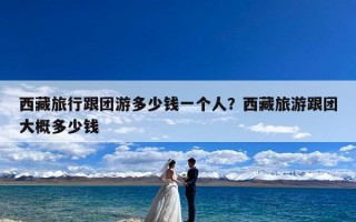 西藏旅行跟团游多少钱一个人？西藏旅游跟团大概多少钱