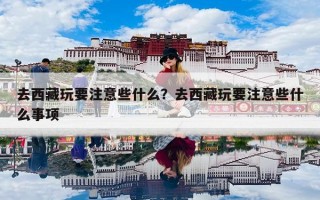 去西藏玩要注意些什么？去西藏玩要注意些什么事项