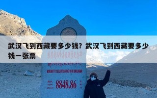 武汉飞到西藏要多少钱？武汉飞到西藏要多少钱一张票