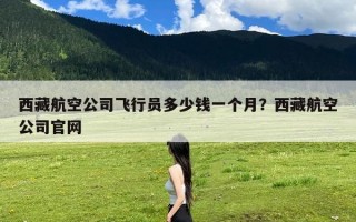 西藏航空公司飞行员多少钱一个月？西藏航空公司官网