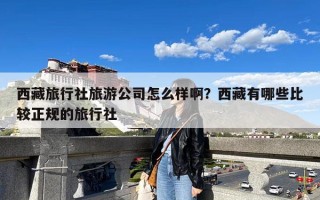 西藏旅行社旅游公司怎么样啊？西藏有哪些比较正规的旅行社