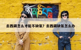 去西藏怎么才能不缺氧？去西藏缺氧怎么办