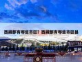 西藏都有哪些市区？西藏都有哪些市区县