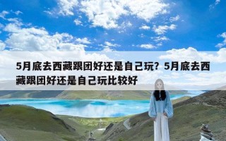 5月底去西藏跟团好还是自己玩？5月底去西藏跟团好还是自己玩比较好