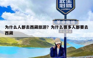 为什么人都去西藏旅游？为什么很多人都要去西藏