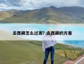 去西藏怎么过渡？去西藏的方案