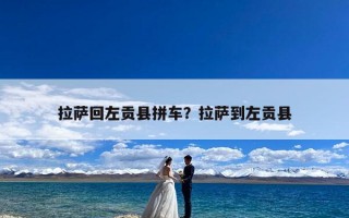 拉萨回左贡县拼车？拉萨到左贡县