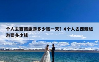 个人去西藏旅游多少钱一天？4个人去西藏旅游要多少钱