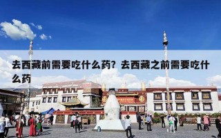 去西藏前需要吃什么药？去西藏之前需要吃什么药
