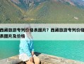 西藏旅游专列价格表图片？西藏旅游专列价格表图片及价格