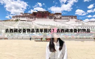 去西藏必备物品清单图片？去西藏准备的物品