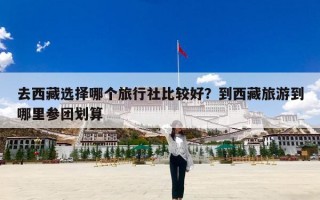 去西藏选择哪个旅行社比较好？到西藏旅游到哪里参团划算