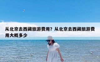 从北京去西藏旅游费用？从北京去西藏旅游费用大概多少