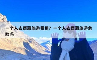 一个人去西藏旅游费用？一个人去西藏旅游危险吗