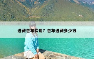 进藏包车费用？包车进藏多少钱