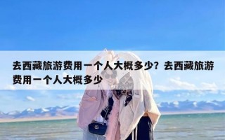 去西藏旅游费用一个人大概多少？去西藏旅游费用一个人大概多少
