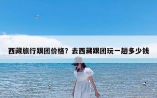 西藏旅行跟团价格？去西藏跟团玩一趟多少钱