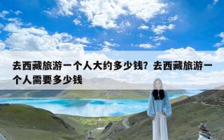 去西藏旅游一个人大约多少钱？去西藏旅游一个人需要多少钱