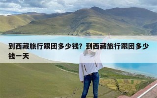 到西藏旅行跟团多少钱？到西藏旅行跟团多少钱一天