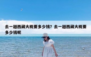 去一趟西藏大概要多少钱？去一趟西藏大概要多少钱呢