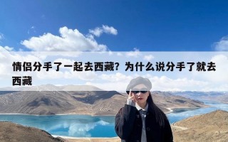 情侣分手了一起去西藏？为什么说分手了就去西藏