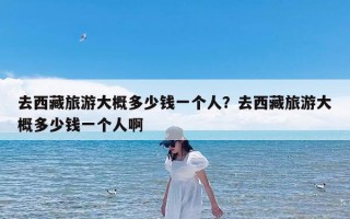 去西藏旅游大概多少钱一个人？去西藏旅游大概多少钱一个人啊