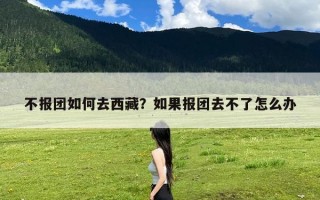不报团如何去西藏？如果报团去不了怎么办