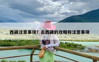 西藏注意事项？去西藏的攻略和注意事项