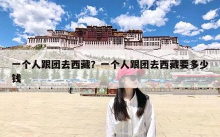 一个人跟团去西藏？一个人跟团去西藏要多少钱