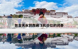 包含天水到西藏飞机价位的词条