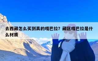 去西藏怎么买到真的嘎巴拉？藏区嘎巴拉是什么材质
