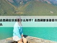 去西藏应该准备什么知乎？去西藏都准备些什么