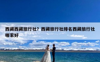 西藏西藏旅行社？西藏旅行社排名西藏旅行社哪家好