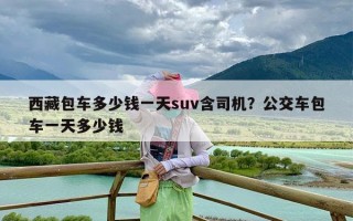 西藏包车多少钱一天suv含司机？公交车包车一天多少钱