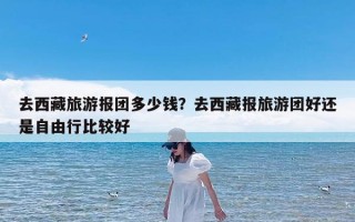 去西藏旅游报团多少钱？去西藏报旅游团好还是自由行比较好