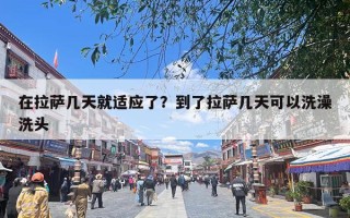 在拉萨几天就适应了？到了拉萨几天可以洗澡洗头