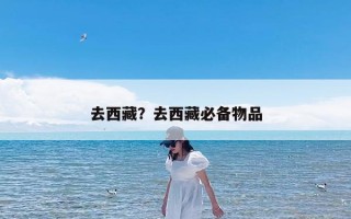 去西藏？去西藏必备物品
