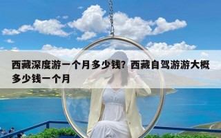 西藏深度游一个月多少钱？西藏自驾游游大概多少钱一个月