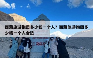 西藏旅游抱团多少钱一个人？西藏旅游抱团多少钱一个人合适
