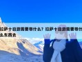 拉萨十日游需要带什么？拉萨十日游需要带什么东西去