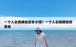 一个人去西藏旅游多少钱？一个人去西藏旅游费用