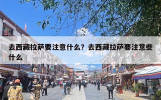 去西藏拉萨要注意什么？去西藏拉萨要注意些什么