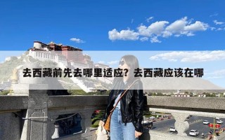 去西藏前先去哪里适应？去西藏应该在哪